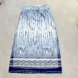 New with Tags! Chico's Long sheer skirt fully lined. Size 0 from smoke free home